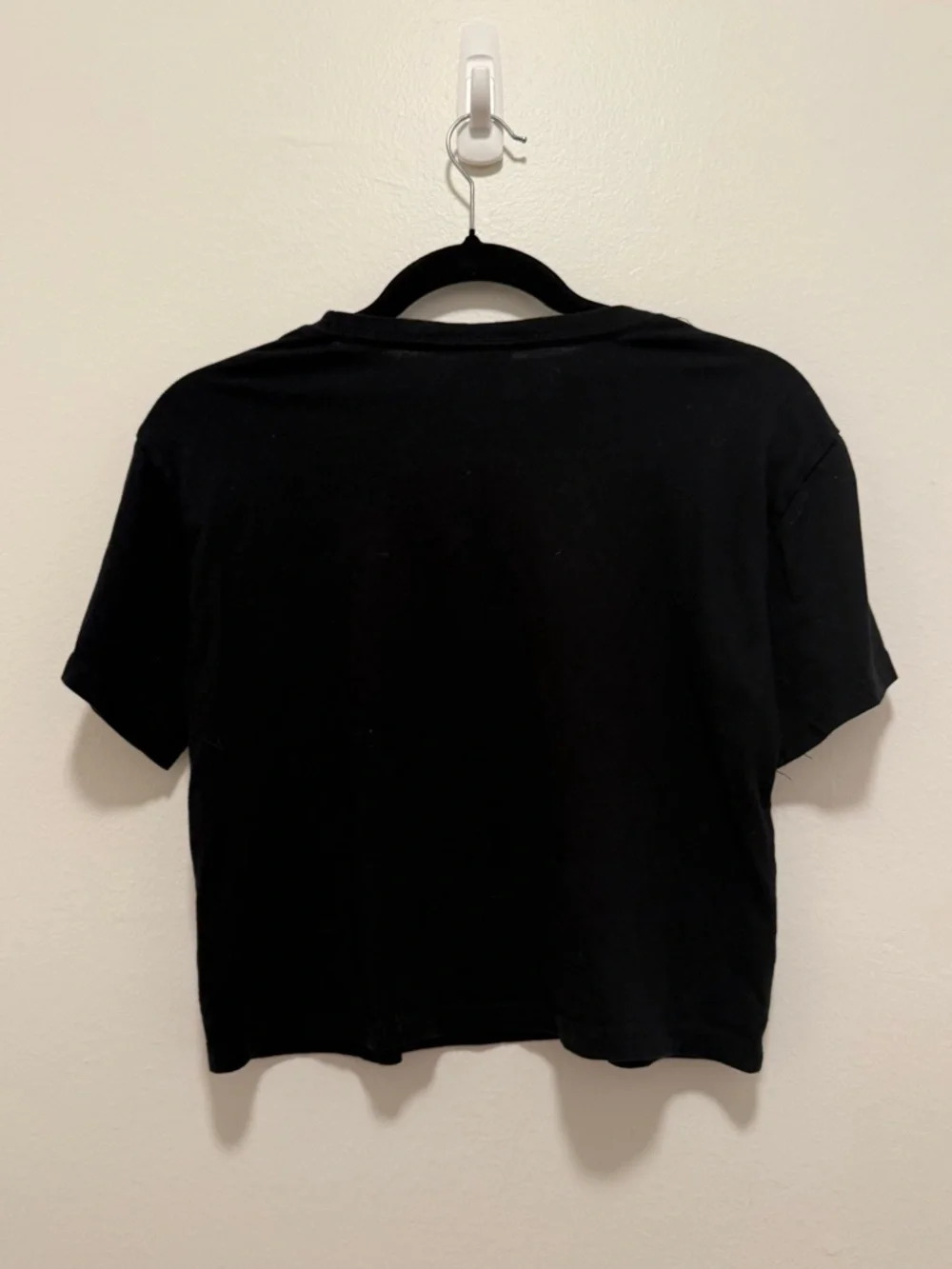 Women's ELF Crop Top Shirt ELF MOVIE Christmas Black ELF Shirt Size Medium